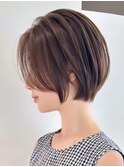 似合わせカットショートボブ