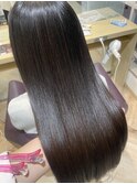 髪質改善ストレート