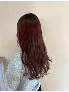 ヘアーアートミュージアム(Hair Art Museum) ピンクブラウン/コテ巻き/ロングスタイル　11/7