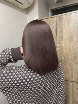 ヴィフ 大船(VIF)&nbsp;前髪/マチルダボブ/ピンクベージュ/インナーグレージュ/