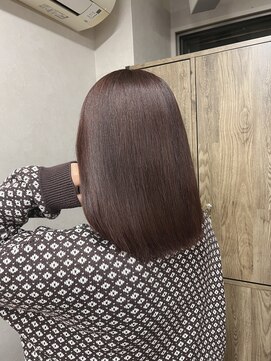 ヴィフ 大船(VIF) 前髪/マチルダボブ/ピンクベージュ/インナーグレージュ/