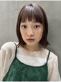 【tricca代官山】ぱっつんボブ/外ハネボブ