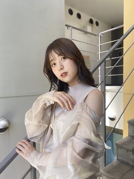 ロンドルーチェ 心斎橋(Lond luce) ピンクベージュ×美髪［髪質改善/縮毛矯正］