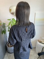 キキ(kiki)&nbsp;オリーブグレージュ＊#ミディアムレイヤー#三重