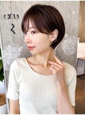 ショートヘア/大人ショート/ショートボブ/30代40代50代/表参道