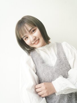 ガーランド (Garland) 切りっぱなしボブ/ワイドバング/前髪/原宿神宮前