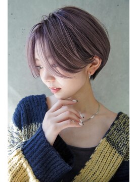 カライング(ing) 大人ショートボブ丸みショートカットマッシュショート前髪あり