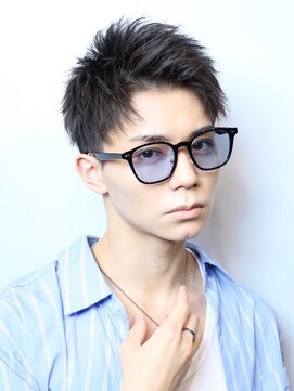 リップス 千葉annex(LIPPS) 刈り上げスタンダードアップバングショートソフトツイストパーマ