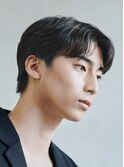 ビジネスショートツイストスパイラルパーマ刈り上げフェード
