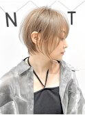 ミルクティーベージュショート/20代/30代/40代/50代