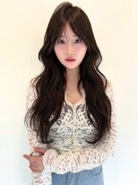 リル バイ ジルブラン(Lil by JIL BLAN)&nbsp;前髪 こなれミディ イメチェン ウェーブパーマ 韓国マッシュ