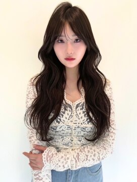 リル バイ ジルブラン(Lil by JIL BLAN) 前髪 こなれミディ イメチェン ウェーブパーマ 韓国マッシュ