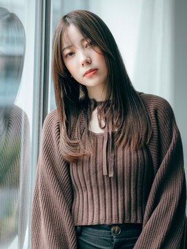 コトナ ヘアアンドリラックス 草加店(kotona Hair & relax) 前髪なし/大人レイヤー