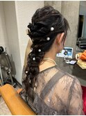ガーリーゆるふわ編みおろし結婚式 二次会 お呼ばれ イベント