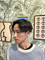 ナチュラル ヒーロー(Natural HERO)&nbsp;メンズセンターパートツイストスパイラル