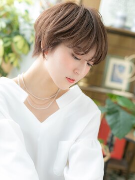 カバーヘア イヴ 戸頭店(COVER HAIR EVE) 小顔ショートカットレイヤーヘルシースタイルc6戸頭20代30代40代
