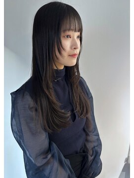 ソーソー(SoSo) ショートボブハイライトレイヤーカットヘアセット髪質改善天文館