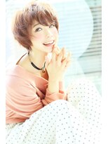 クレス(Cress) ハイライトカラーミルクティーベージュレイヤーカット