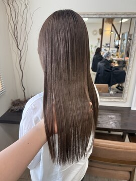 ヘアー アトリエ アンジー(Hair Atelier Angee) 髪質改善カラー