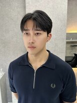 SSAW&nbsp;【韓国俳優ヘア】シースルーコンマバング＋ダウンパーマ