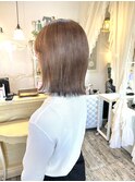 お髪を切る前に♪さり気なさがかわいい、エンドデザイン♪