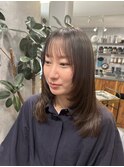 フェイスレイヤーで動きをプラス♪魅せる華やかミディ