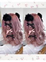 ヘアセット専門店 ナゴミ 池袋店(nagomi)&nbsp;ハーフツイン編みたらし