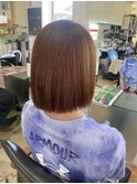 髪が変われば気分も変わる♪ダメージ毛でも叶うツヤ髪ストレート