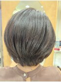髪の量が多い方のスッキリボブ風ショート 水素/ヘッドスパ