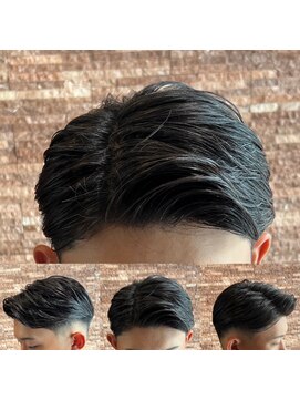 アールドボーテ 理容室(R de Beaute) 銀座 七三 ミドルフェード