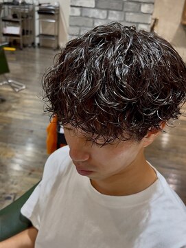 ヘアスペースブルーム エボリューション 庄内店(HAIR SPACE BLOOM evolution) 【庄内店／メンズパーマ】シャドウパーマ