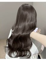 イオエ 表参道(ioe)&nbsp;暗髪/グレージュ／透明感カラー/髪質改善/縮毛矯正