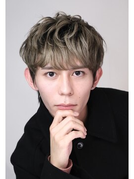 ネクストフォーヘアー(NEXT for hair) シャドウルーツ　バレイヤージュ　マッシュウルフ