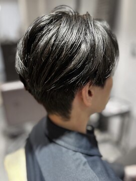 エニー 栄(Any) men's hair  毛流れスタイル