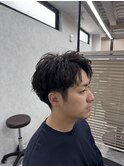 メンズビジネスショート