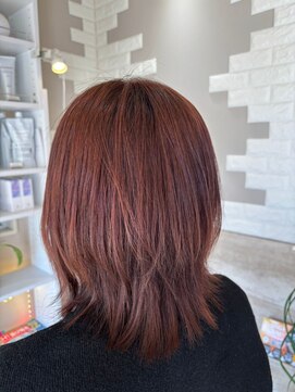 ヘアーズファイン(hair's fine) 春カラー◎ショートウルフ×レイヤーカットで軽やか韓国風