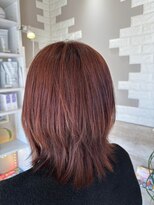 ヘアーズファイン(hair's fine) 春カラー◎ショートウルフ×レイヤーカットで軽やか韓国風
