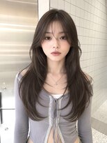 ルームバイシー 新宿(Loom. by Sea) ワンホンレイヤー×ミルクティーブロンド/グレージュ/ベージュ