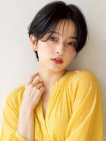 ミロアヴィタ 平尾(miroa vita)&nbsp;前髪カット 顔周りカット ショートボブ 20代 黒髪