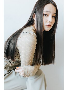 ロカ リセル バイ ツリー(loca resel by tree)の写真/【扱いやすさ重視】毛先まで自然にまとまる◎髪質改善プレミアム縮毛矯正+カット