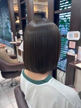 クリック 鎌取店&nbsp;縮毛矯正×タッセルボブ