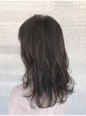 透明感ミルキーグレージュ(ブリーチなし)