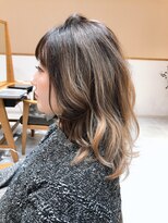 ネイロ 錦糸町(NeiRo)&nbsp;カーキグレージュマッシュショート大人かわいいフェザーバング