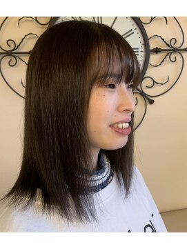 ヘアージン 野々市(hair Jin) ヘーゼルマットカラー