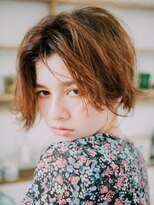 フラミューム たまプラーザ(flammeum)&nbsp;ラフセンターパート×チョコレートブラウン【たまプラーザ】