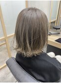 白髪ぼかし+極細ハイライト+選べるカラー剤