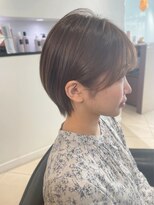 ラブクロムトーキョー オモテサンドウ(LOVECHROME OMOTESANDO)&nbsp;ショコラベージュ大人ショート☆ベビーバング