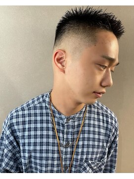 スキル(SKILL) スキンフェード バーバー ベリーショート