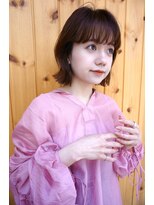 ブゾン(buZon)&nbsp;【buZonブゾン】レイヤーボブ×ウォームブラウン