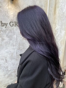 ダブルバイグリッター(W by GRITTERs) ブルーヴァイオレット×韓国風レイヤー